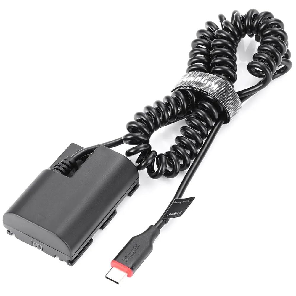 LP E6 USB Type-C DC Coupler Dummy Battery with AC Adapter Power Supply kit Compatible with Canon EOS 5DS 5DSR 5DIV 5D2 5D3 80D 7DII 70D 60D 6D 7D-picture-18