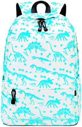 Acmebon Cool Fluorescent School Backpack for Girl and Boy Roomy Reflective Daypack White