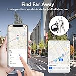 Air Tracker Tags-4 Pack, 2025 New [Apple MFi Certified], Bluetooth Tracker Work with Apple Find My (iOS Only), Replaceable Battery Last 2 Years,Item Finder for Luggage/Key/Suitcase,with Diverse Holder - Image 5