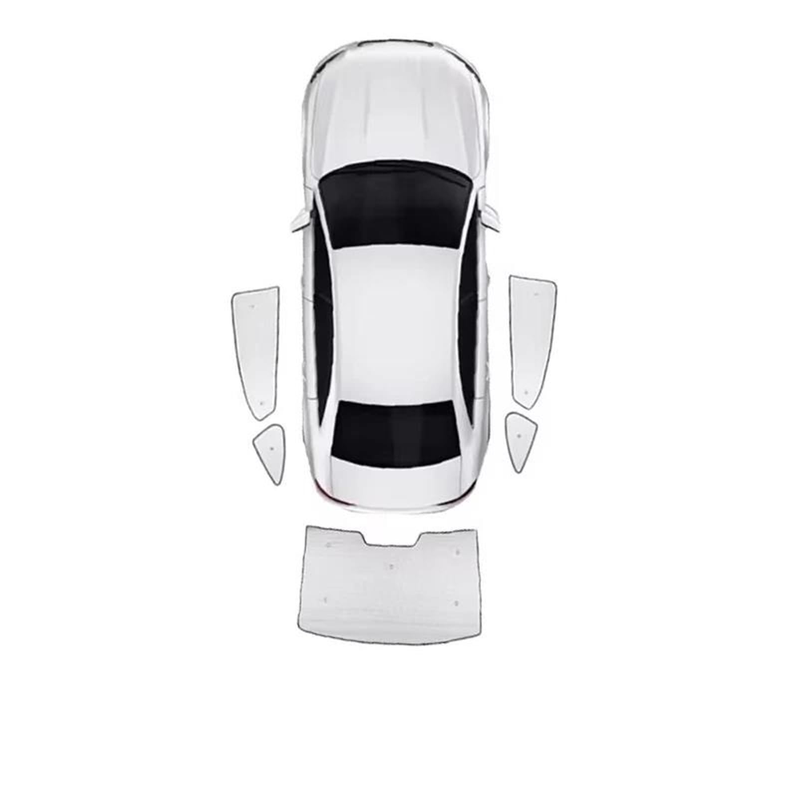 Para Volvo Para XC90 MK2 2016 2017 2018 2019-2023 Protección Para Parabrisas Visera Completa Accesorios Parasol Coche Magnético(Front Windows 2pcs)