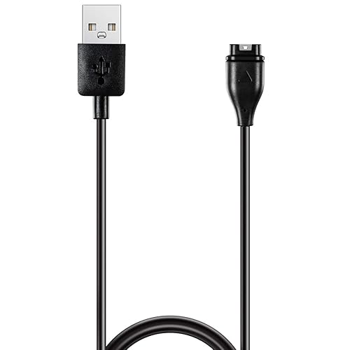 AWADUO para Garmin Forerunner 945 Reemplazo USB Charing Cable Cargador USB Fecha Cable para Garmin Forerunner 945935 y Garmin Fenix 5