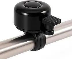 Pacote com 1 campainha de bicicleta com som alto e melodioso, mini campainha de bicicleta clássica, buzina de bicicleta para adultos, mountain bike para scooter