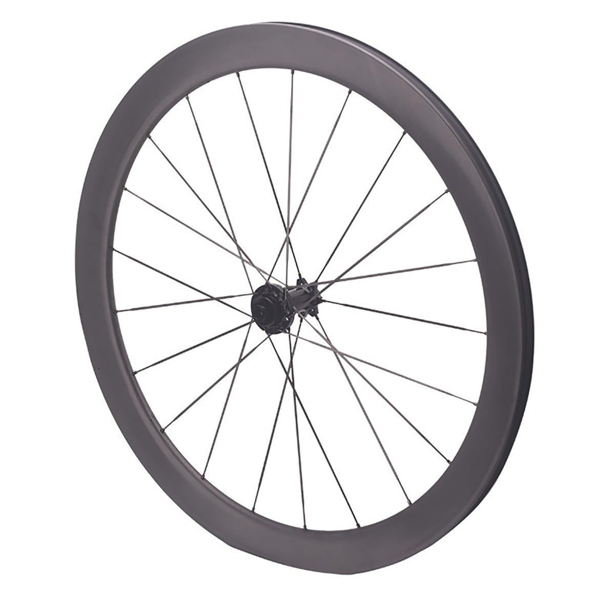 Set Di Ruote Per Bici Corsa 700C Asse Passante Fibra Di Carbonio Set Ruote