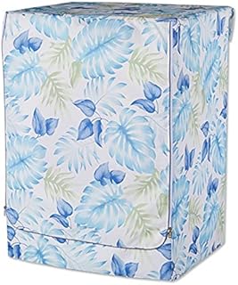 WFSH Pokrowce na pralkę do pralki z ładowaniem z przodu, pyłoszczelna wodoodporna ściereczka do pralki/suszarki pokrowiec na pralkę - wielokolorowy (Kolor: AD, rozmiar: 60 x 57 x 85 cm L)