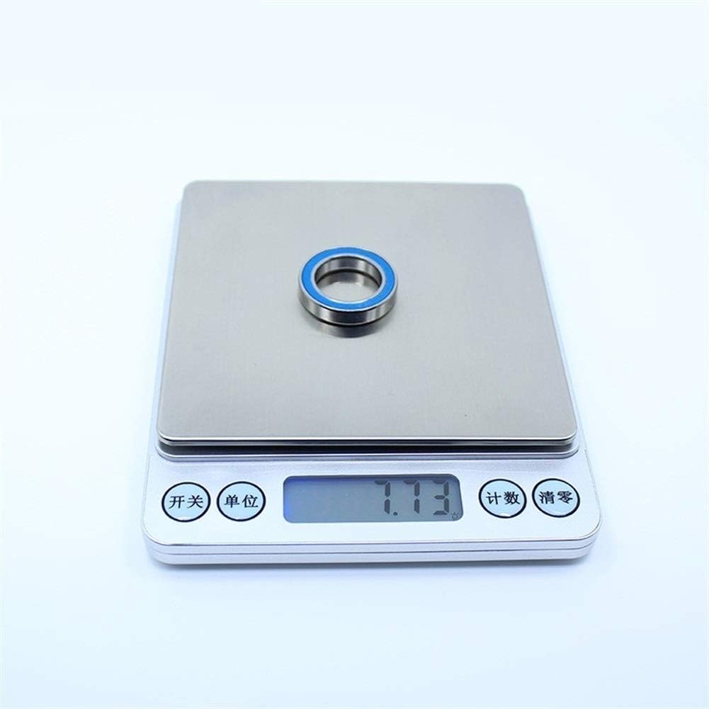 6803RS Color Deep Groove Ball Bearing 10PCS 17x26x5 mm ABEC-3 for Hobby Electric RC Car Truck 6803 RS 2RS Bearings 6803-2RS Blue Sealed