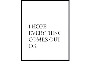 Funny Bathroom Decor Pictures - Unique 8x10 Bath Photo - I Hope...