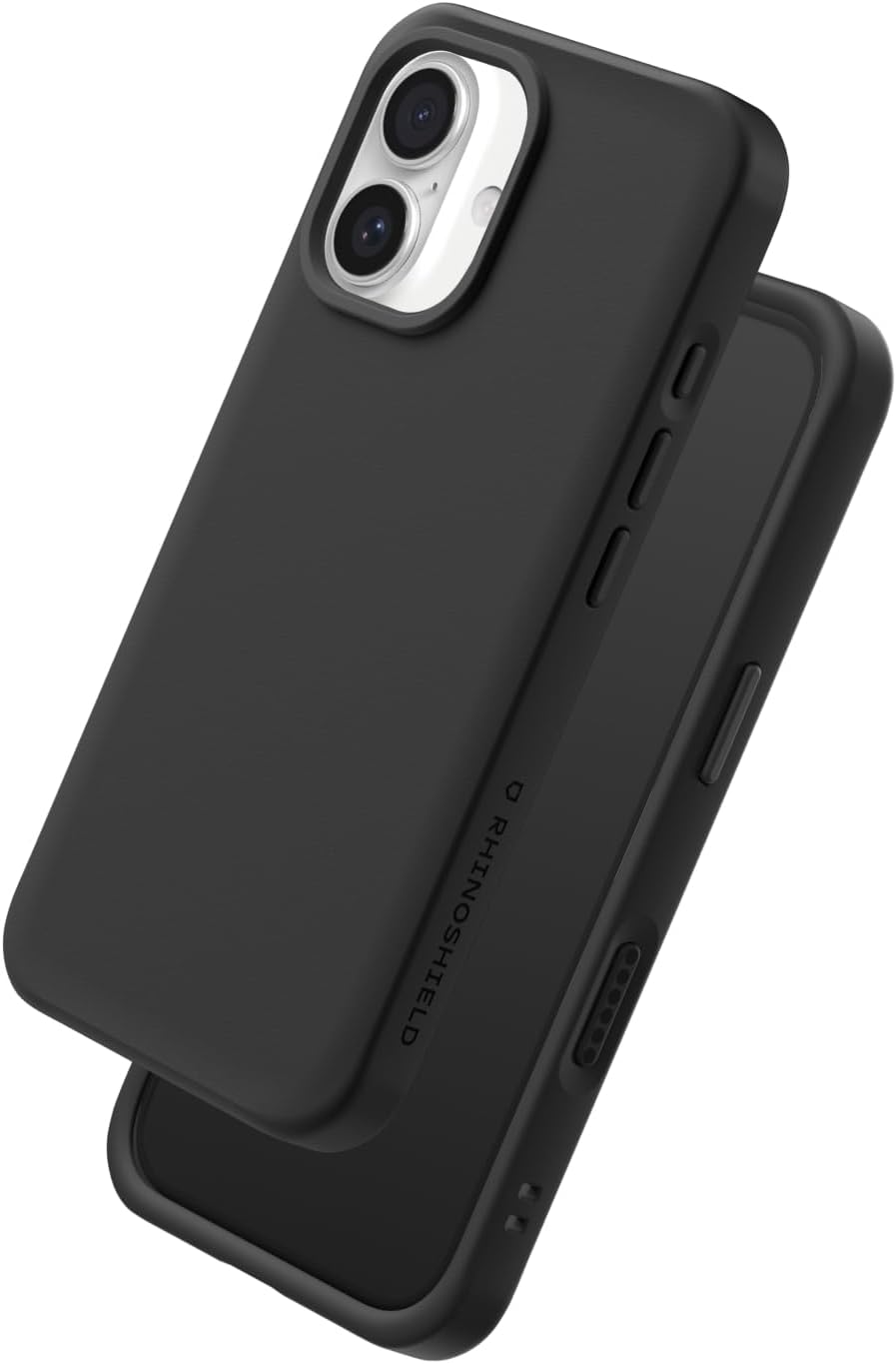 Case Compatible with iPhone 16 Plus | SolidX - Reinforced Shock-Absorbing Slim Design Protective Cover with 3.5M / 11ft Drop Protection - Classic Black