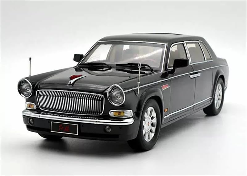 FloZfor Century Dragon 70th Anniversary for Hongqi Review Car Concierge Limited Edition 1:18 Truck Pre-Built Model