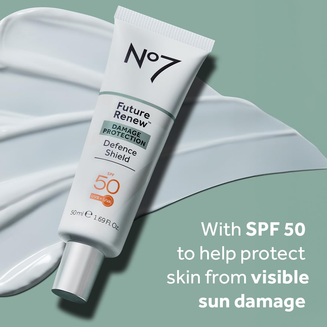 No7 Stiefel No7 Future Renew Damage Protection Defence Shield LSF50, 50 ml (Pack of 1) - Image 2