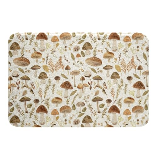 Feelyou Kids Mushrooms Bathroom Rugs 20'x32' Cute...