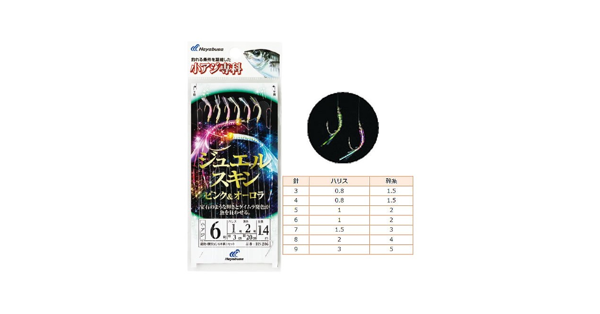 Amazon | ハヤブサ(Hayabusa) 小アジ専科 ジュエルスキン ピンク