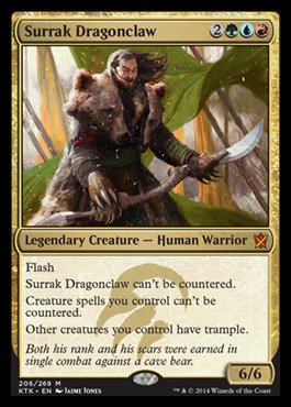 Magic The Gathering - Surrak Dragonclaw (206/269) - Khans of Tarkir