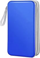 Vista 16 de Funda para CD, capacidad 80, con función atril, para almacenamiento de DVD, VCD y Blu-ray (Blanco)