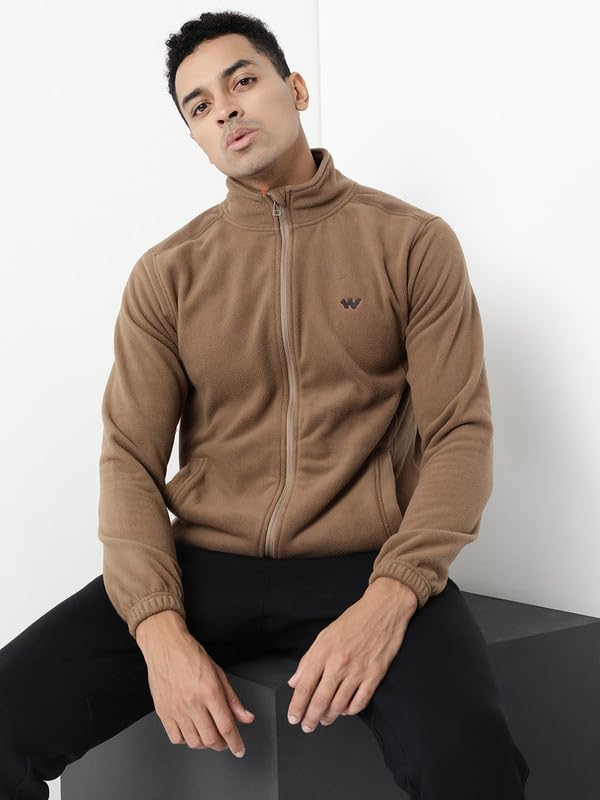 Image of Wildcraft Men's Standard Length Fleece Jacket