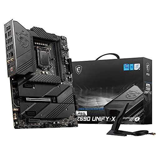 MSI Meg Z590 Unify-X - Placa Base Gaming ATX (Soporta procesadores Intel Core...