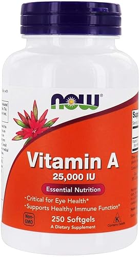 NOW Foods A 25,000 UI 250 - Cápsula blanda