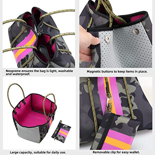 Termusail Tote Bag For Women,Neoprene Bag,Beach Bag, Large Tote Bags,Handbags For Women #TOP4