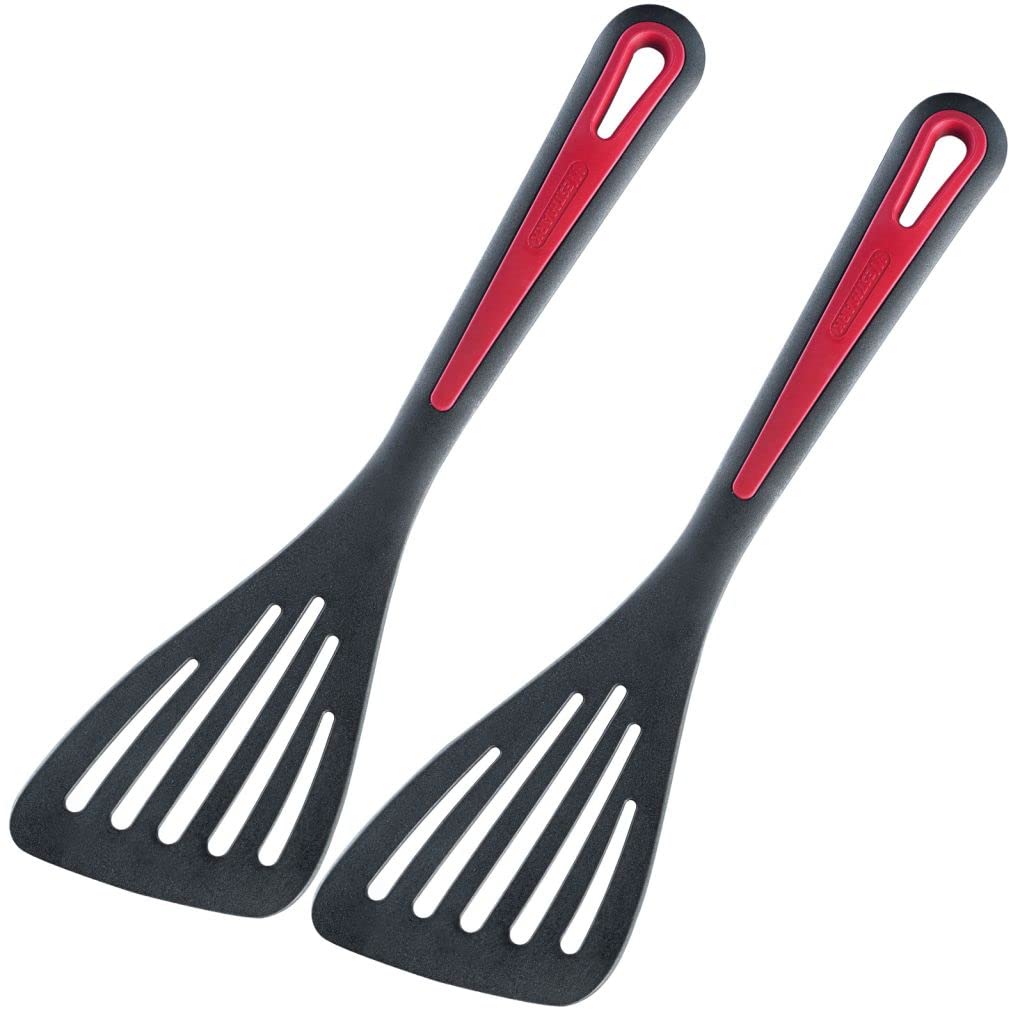 Westmark Black/Red 2 Spatulas, Length: 30 Cm, Heat-Resistant Up To 270 °C, Ppa, Gallant Plus, 293522E5