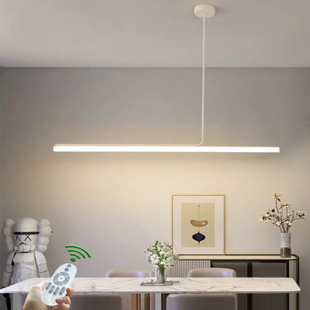 Lampadario Sospensione LED Dimmerabile Lanekd - Moderno Con Telecomando Per Cucina E Sala - Foto 12