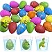 Jofan 24pcs Dinosaur Eggs That Hatch Growing Toys with Mini Dinosaur Figures Inside for Kids Easter Party Supplies Favors