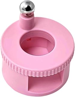 Nail Art Pen Automatic Tool Tool Multifunctional Nail Tool Portable Nail Pull Easy to Use with 360 degree rotation and, Pink 10mm Bead