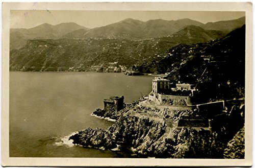 1926 Amalfi - Strada per Salerno con panorama di Ravenno Maiori - FP B/N VG Cartolina Postale