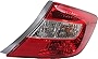 Evan-Fischer Tail Light Assembly Compatible with 2012 Honda Civic Sedan Passenger Side