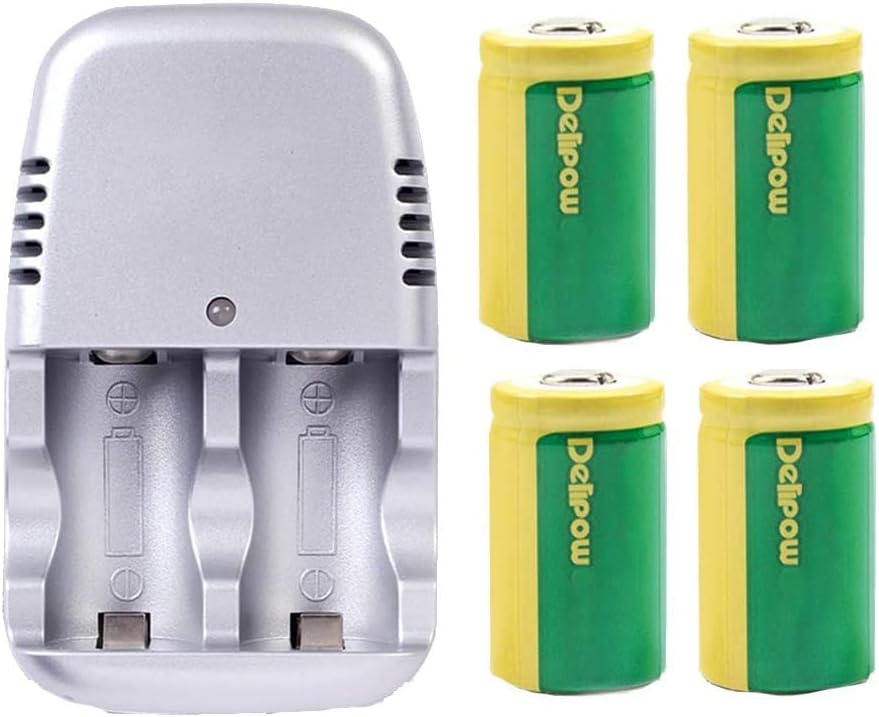 EBL CR2 Rechargeable Batteries, 3.7V Lithium RCR2 Photo