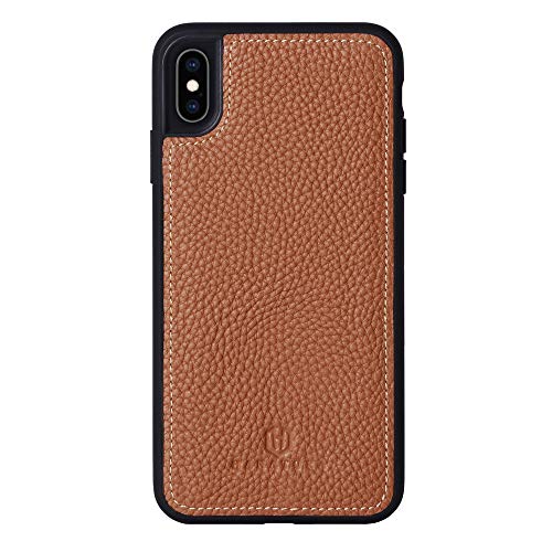 iPhone XS Max 本革ケース シュリンクカーフレザー 耐衝撃 ハンドメイド ギフト おしゃれ シンプル 大人可愛い メンズ レディース スマホケース 茶色 ブラウン キャメル SPG-XsMax-Camel