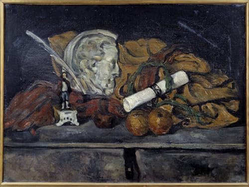 Tableau peinture sur toile Cézanne Nature morte décoration chambre 60x90cm