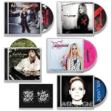 مجموعة أغاني أفريل لافين من العقد الأول من القرن الحادي والعشرين Let Go / Under My Skin / The Best Damn Thing / Goodbye Lullaby / أفريل لافين / + بما في ذلك بطاقة فنية إضافية