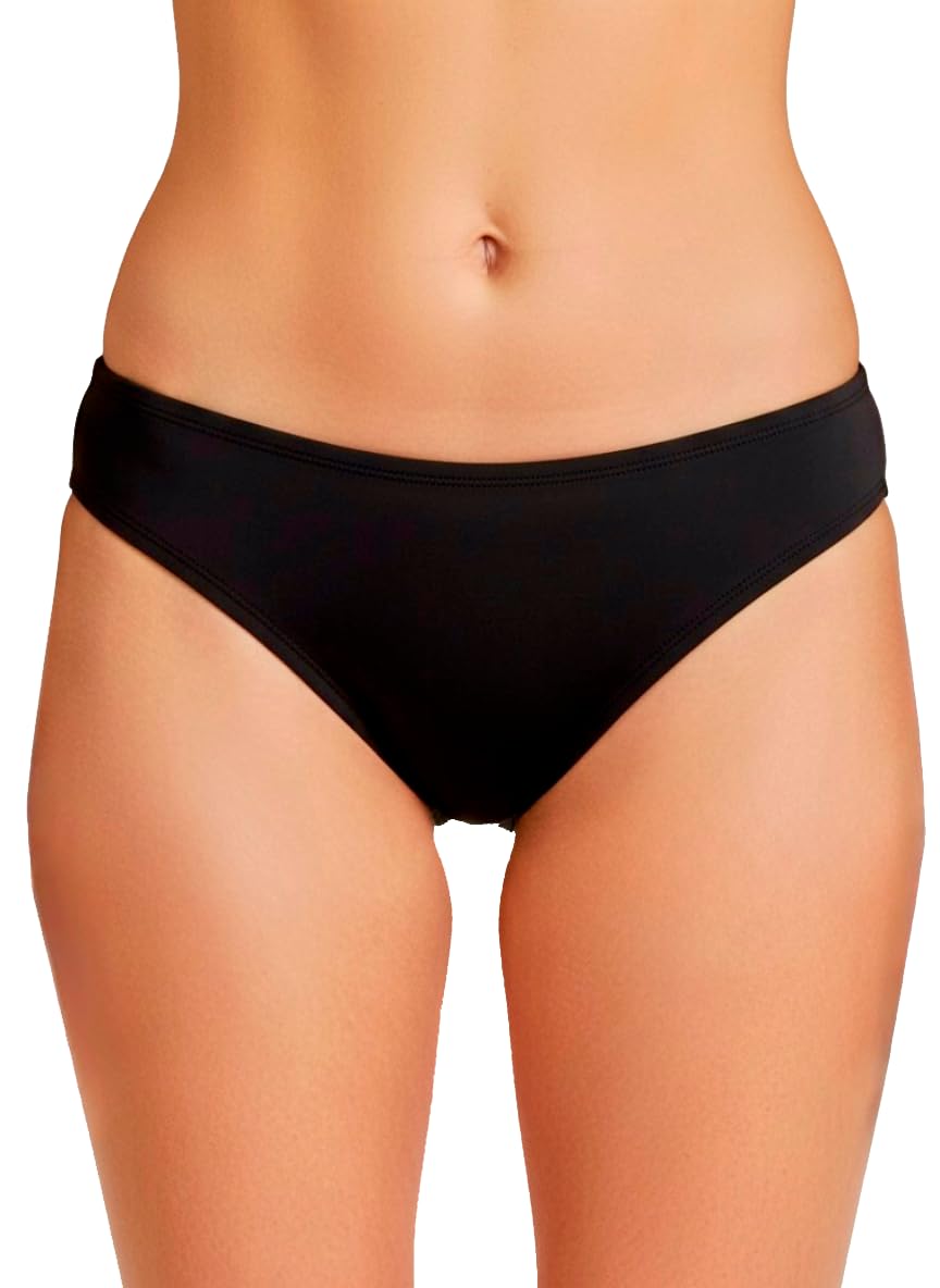 Bikini Menstrual Mujer | Parte Inferior Bañador Menstrual | Tiro Bajo, Tiro Alto y Brasileña | Absorbe sin Tampones | Tallas XS-XL