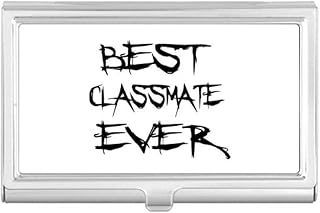 Best Classmate Ever Graduation Season Business Card Holder Case Pocket Box Wallet