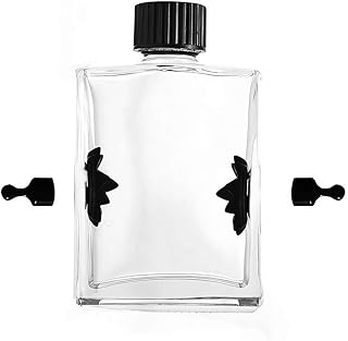 Ferrofluid Magnetic Display Toy,Ferrofluid Display Toy Bottle Filled with Magnetic Fluid,Dancing FerrofluidMagnetic Desk Toys,Funny Stress Relief Interactive Physics Desktop Toys for Science Lovers