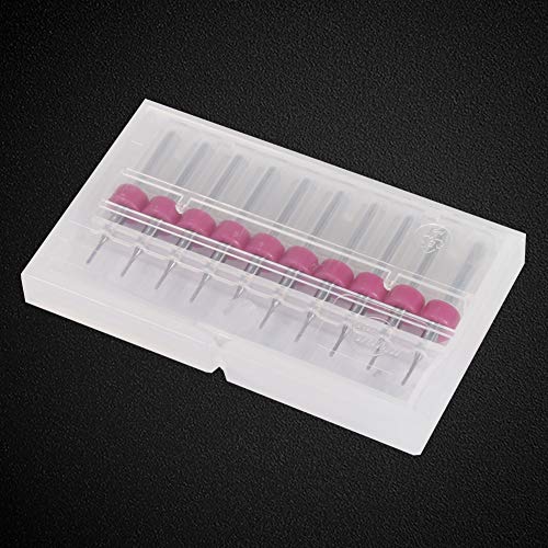10er Set Hartmetall CNC Gravierfräser 0,8 mm für PCB-Leiterplatte Aluminium Glasfaser Holzplastik - Mikrobohrer Werkzeug zum Fräsen von Leiterplatten und Metallen