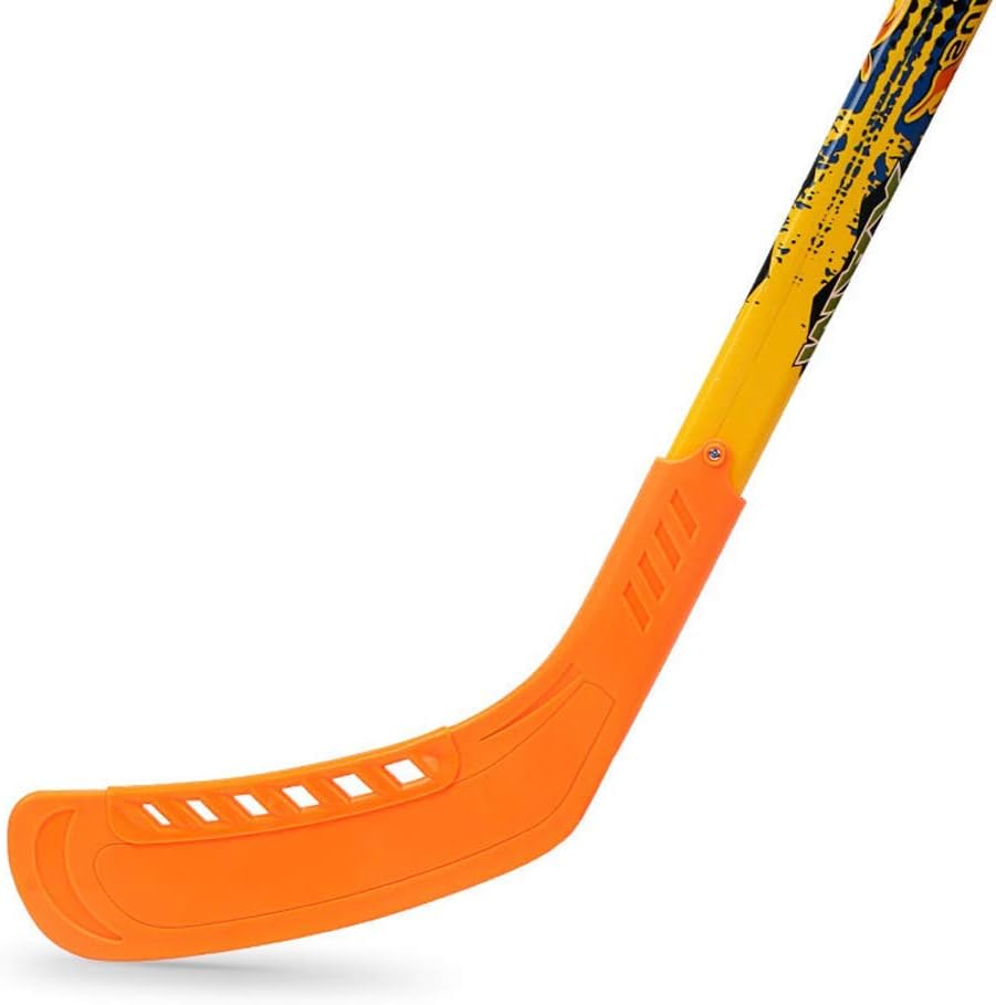 SOWOFA Ice Hockey Children's ice Hockey Toy Set dryland Hockey Stick Plastic Children's Outdoor Leisure Sports Racket : Sports & Outdoors