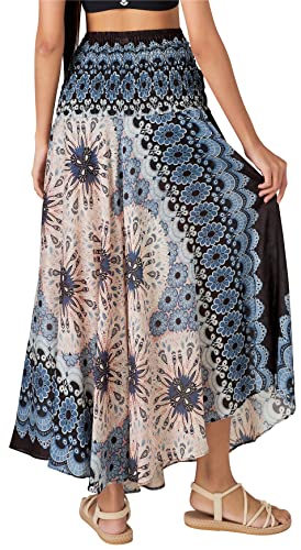 Image of Joob Joob Long Boho Skirts for Women - Bohemian Hippie Maxi Summer Skirt