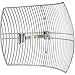 SimpleWiFi Ultra Long Range WiFi Extender G2424 Directional Parabolic Grid (High-Speed Signal Booster) Outdoor Antenna