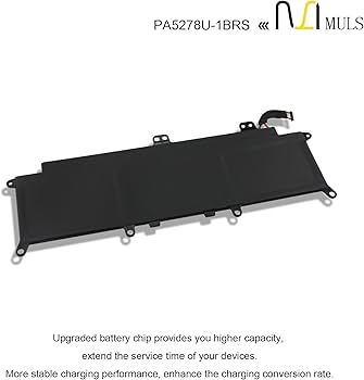 Amazon.com: MULS PA5278U-1BRS Laptop Battery for Toshiba Portege