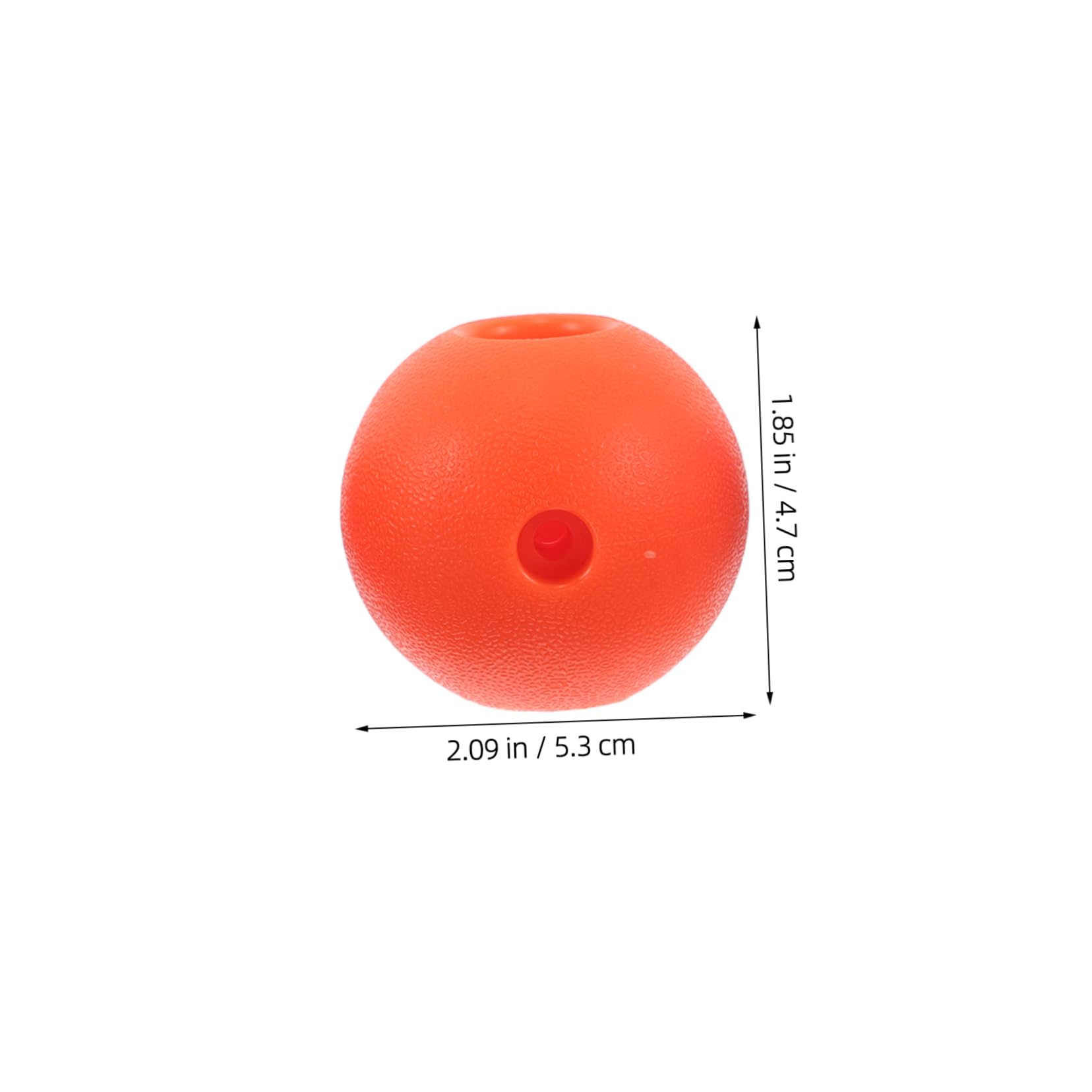 ibasenice 5pcs Boys and Girls Accessories Climbing Rope Big Hole Beads 16mm Plastic Hand Grip Balls Outdoor Training Toys