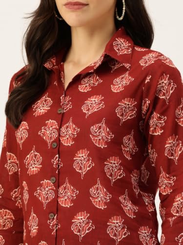 Image of feranoid Versatile Collared Shirt for Women - Elegant & Casual (S-3XL)