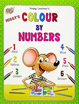 Paperback Miggy's Colour by Numbers Book