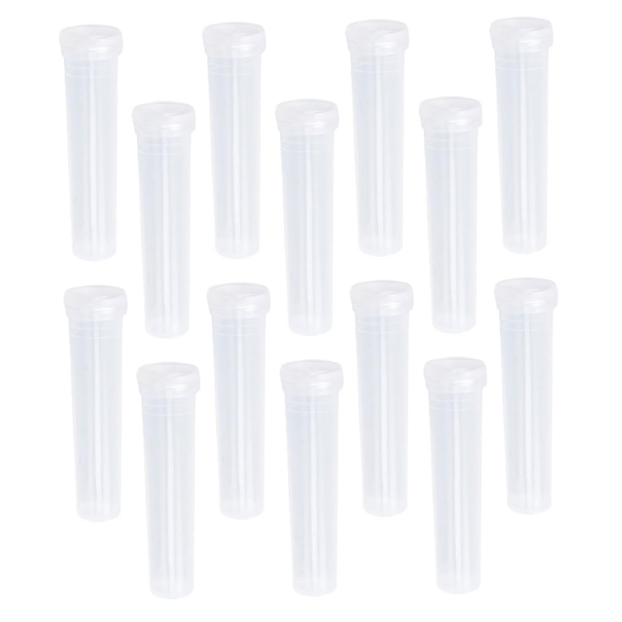 BCOATH Flower Growing Tube 20pcs Plastic Nutrition Tube Vase for Hydrangeas Preservation