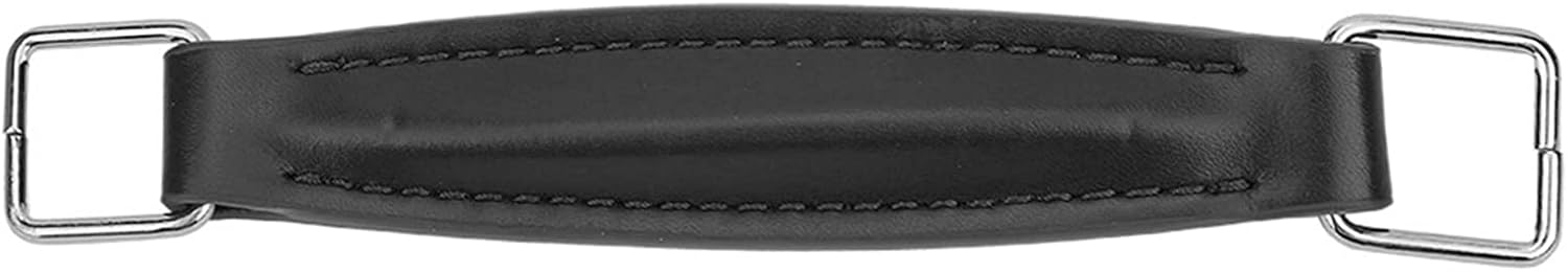 Guitar Amplifier Handle, Durable PU Leather Steel Reinforced Speaker Handle Black for Musicians Live Performances Studio Recording Home Use