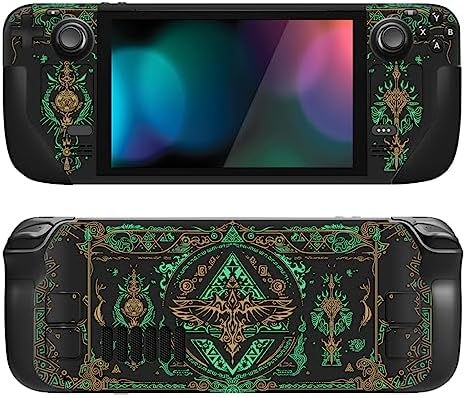 PlayVital Protective Skin Decal for Steam Deck LCD/OLED, Totem of Kingdom