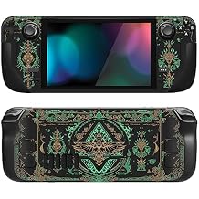 PlayVital Full Set Protective Skin Decal for Steam Deck LCD, Custom Stickers Vinyl Cover for Steam Deck OLED - Totem of Kingdom