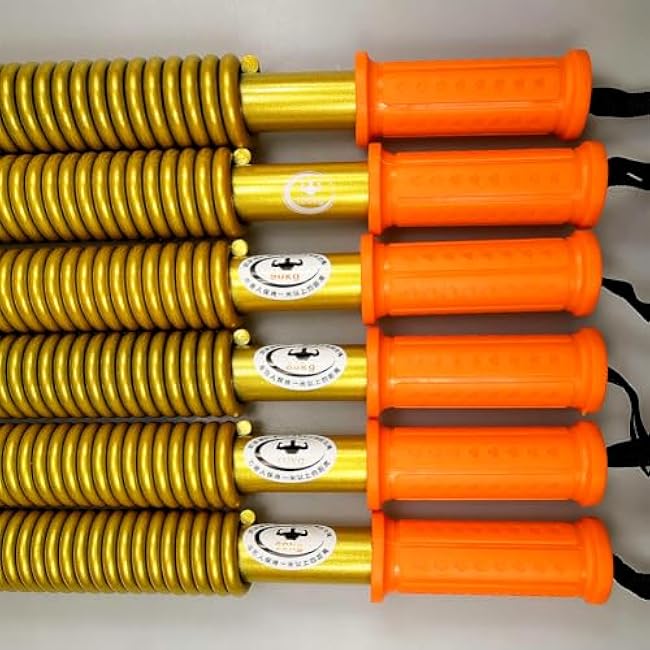 HAOYING Gold Power Twister Bar Arm Shoulder Upper Body Chest Builder Strengthener Spring Exercise Bicep Blaster 20 kg - 110 kg