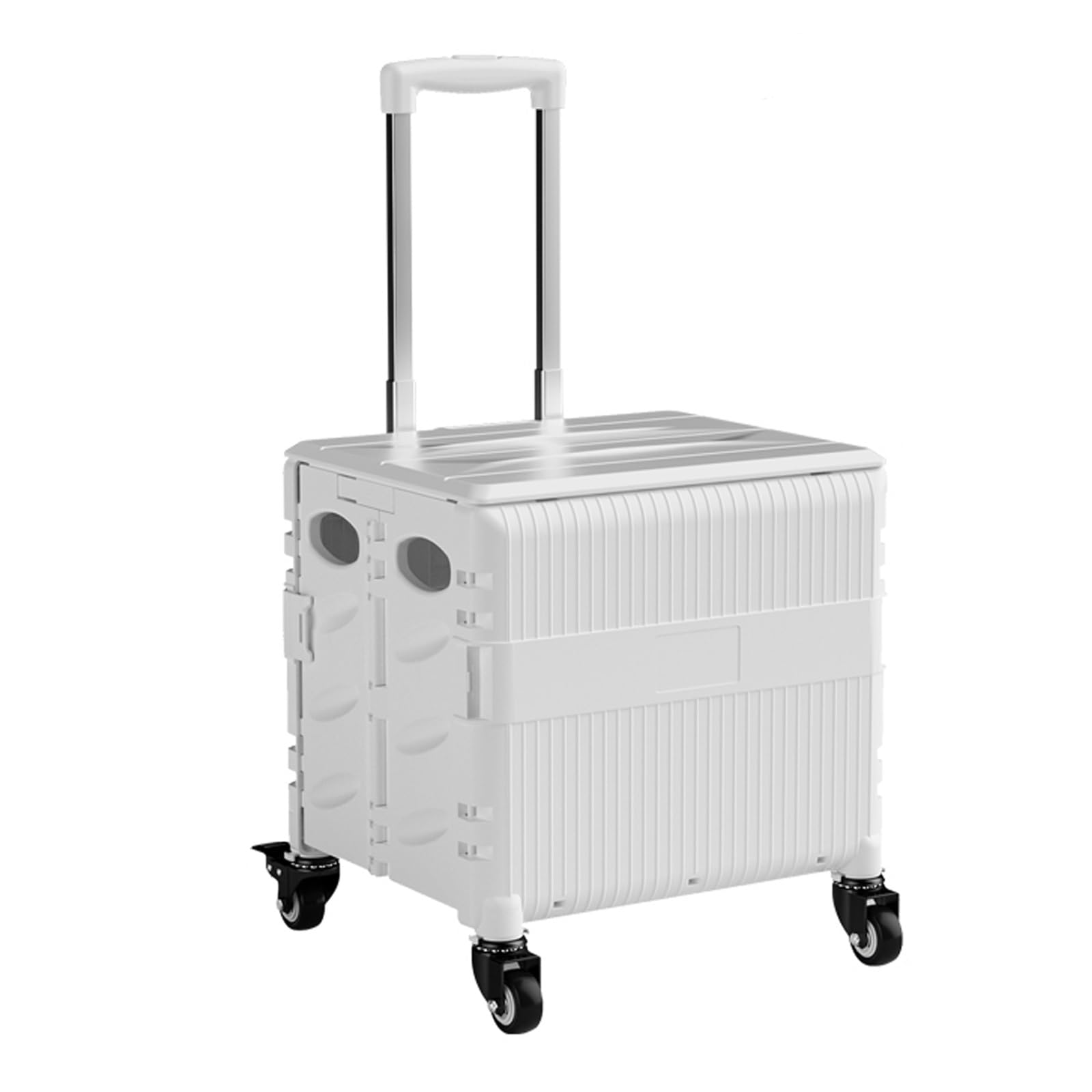 Caisse d'épicerie à roulettes pliable pour transporter sans effort vos achats et dossiers