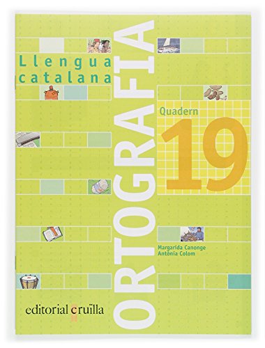 Portada de Quadern Ortografia Catalana 19 6º Primaria