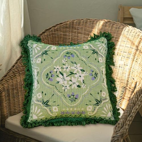 Coussin d'appoint à franges décoration intérieure moderne haut de gamme - 8
